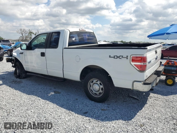 2013 Ford F-150 XL with VIN 1FTFX1EF4DKD80253, listed as a Copart auction lot 53323855 with 191,124 mi miles and Salvage Title. Bid and sale history available at carsss.com. Image 2.