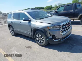 2023 GMC Acadia SLT with VIN 1GKKNML46PZ130813, listed as a IAAI auction lot 42614040 with 56,086 mi miles and . Bid and sale history available at DreamBid. Image 1.