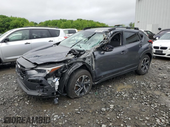 2024 Subaru Crosstrek Premium with VIN JF2GUADC6RH294744, listed as a Copart auction lot 55848795 with 8,611 mi miles and Salvage title. Bid and sale history available at DreamBid. Image 1.