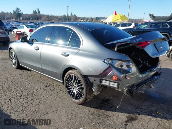 2024 Mercedes-Benz C 300 with VIN W1KAF4HB4RR182963, listed as a IAAI auction lot 41431271 with 11,213 mi miles and . Bid and sale history available at DreamBid. Image 3.