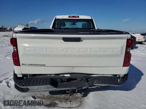 2019 Chevrolet Silverado 1500 Work Truck with VIN 3GCNWAEF5KG311798, listed as a Copart auction lot 44961625 with 61,728 mi miles and Salvage Title. Bid and sale history available at DreamBid. Image 6.