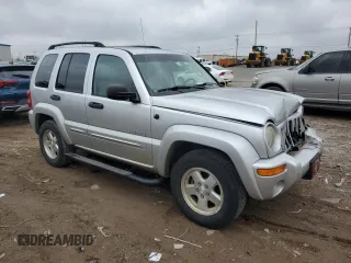 2004 Jeep Liberty Limited with VIN 1J4GK58K44W209296, listed as a Copart auction lot 86825864 with 119,766 mi miles and Salvage Title. Bid and sale history available at DreamBid. Image 4.