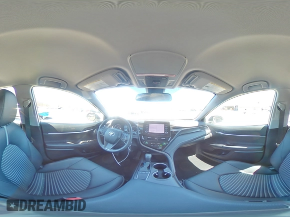 2023 Toyota Camry SE with VIN 4T1G11AKXPU815080, listed as a Copart auction lot 53675035 with 27,634 mi miles and Salvage Title. Bid and sale history available at DreamBid. Image 13.