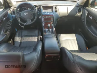 2017 Infiniti QX50 with VIN JN1BJ0RP4HM383177, listed as a Copart auction lot 53038055 with 124,707 mi miles and Salvage Title. Bid and sale history available at carsss.com. Image 8.
