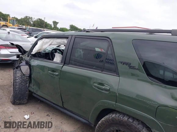2022 Toyota 4Runner TRD Off Road Premium with VIN JTERU5JR2N5980584, listed as a IAAI auction lot 42086657 with 40,326 mi miles and . Bid and sale history available at DreamBid. Image 15.