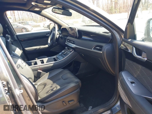 2022 Hyundai Palisade Calligraphy z VIN KM8R7DHE6NU407925, wystawiony jako IAAI lot #41737020 z przebiegiem 50 074 mil mil oraz . Historia ofert i sprzedaży dostępna na DreamBid. Obrazek 5.