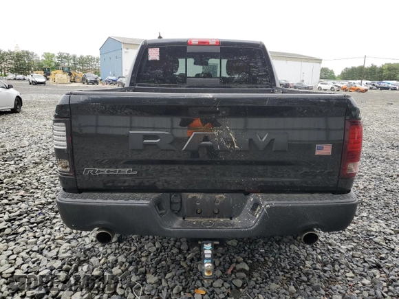 2016 Ram 1500 Rebel with VIN 1C6RR7YT4GS212166, listed as a Copart auction lot 56273595 with 245,650 mi miles and Salvage title. Bid and sale history available at DreamBid. Image 6.