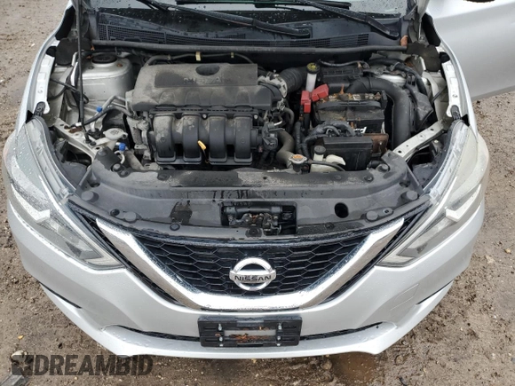 2017 Nissan Sentra S with VIN 3N1AB7AP8HY281410, listed as a Copart auction lot 47598765 with 125,075 mi miles and Salvage Title. Bid and sale history available at DreamBid. Image 12.