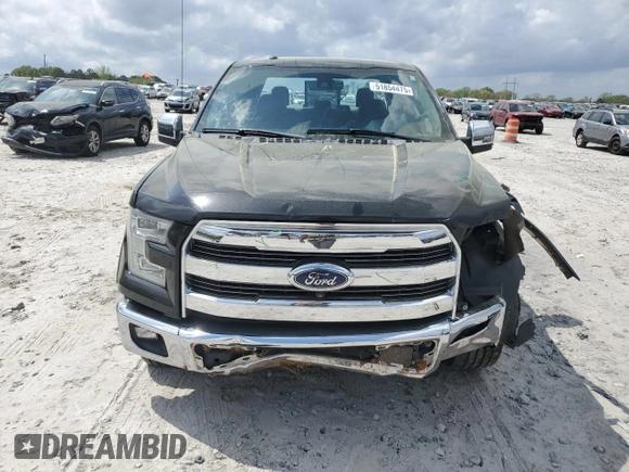 2015 Ford F-150 XL with VIN 1FTEW1CF1FFC45020, listed as a Copart auction lot 51854475 with 241,491 mi miles and Salvage Title. Bid and sale history available at carsss.com. Image 5.