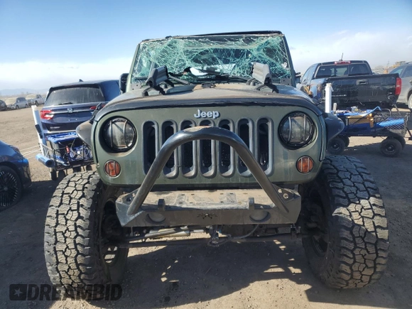 2008 Jeep Wrangler Sahara with VIN 1J4FA54178L653453, listed as a Copart auction lot 45490235 with 95,250 mi miles and Salvage title. Bid and sale history available at DreamBid. Image 5.