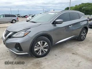 2021 Nissan Murano SV with VIN 5N1AZ2BS4MC142095, listed as a Copart auction lot 55791215 with 58,786 mi miles and Clean title. Bid and sale history available at DreamBid. Image 1.