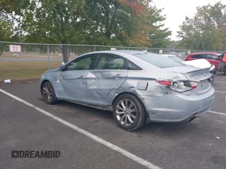 2013 Hyundai Sonata Limited with VIN 5NPEC4AC7DH579641, listed as a IAAI auction lot 40852052 with 208,950 mi miles and . Bid and sale history available at carsss.com. Image 3.