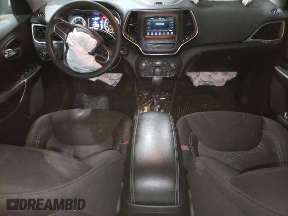 2019 Jeep Cherokee Latitude with VIN 1C4PJMCB5KD375555, listed as a Copart auction lot 47812655 with 77,106 mi miles and Salvage Title. Bid and sale history available at carsss.com. Image 8.