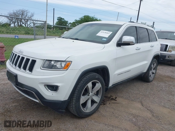2014 Jeep Grand Cherokee Limited with VIN 1C4RJEBM5EC467633, listed as a IAAI auction lot 41970462 with 151,983 mi miles. Bid and sale history available at carsss.com. Image 2.