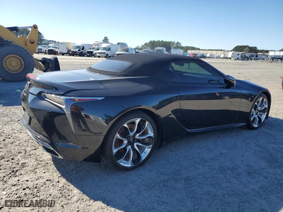 2022 Lexus LC with VIN JTHMPAAY2NA104853, listed as a Copart auction lot 87389064 with NaN miles and Non Repairable. Bid and sale history available at carsss.com. Image 3.