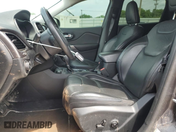 2019 Jeep Cherokee Limited with VIN 1C4PJMDN1KD259536, listed as a Copart auction lot 60029695 with 117,294 mi miles and Salvage title. Bid and sale history available at DreamBid. Image 7.