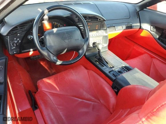 1994 Chevrolet Corvette with VIN 1G1YY22P8R5114158, listed as a Copart auction lot 49653625 with 0 mi miles and Salvage Title. Bid and sale history available at carsss.com. Image 8.