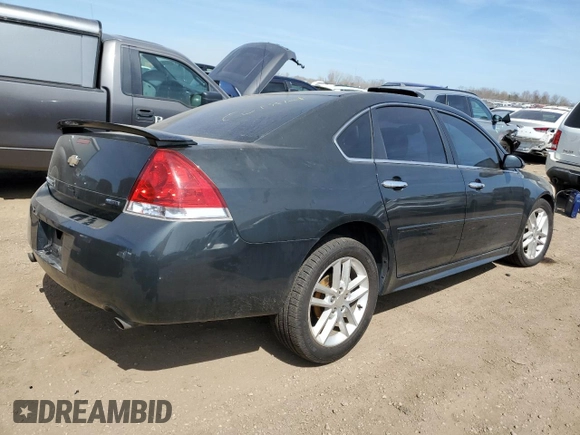 2014 Chevrolet Impala LTZ with VIN 2G1WC5E33E1105492, listed as a Copart auction lot 52814425 with 133,641 mi miles and Salvage Title. Bid and sale history available at DreamBid. Image 3.