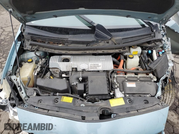 2013 Toyota Prius One with VIN JTDKN3DU5D1684374, listed as a Copart auction lot 45811835 with 152,241 mi miles and Salvage Title. Bid and sale history available at carsss.com. Image 12.