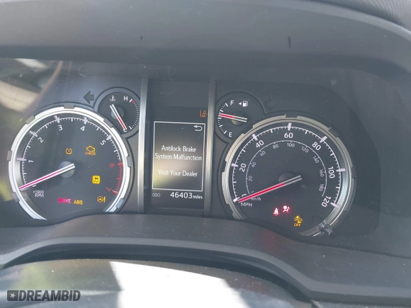 2022 Toyota 4Runner TRD Off Road with VIN JTEPU5JR4N6023357, listed as a IAAI auction lot 41852939 with 46,403 mi miles. Bid and sale history available at carsss.com. Image 7.