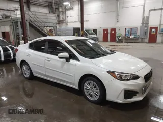 2018 Subaru Impreza Premium with VIN 4S3GKAB68J3610714, listed as a IAAI auction lot 41774380 with 114,745 mi miles. Bid and sale history available at carsss.com. Image 1.