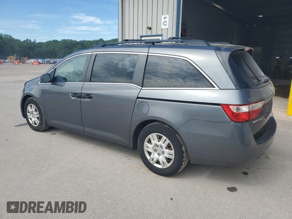 2012 Honda Odyssey LX с VIN 5FNRL5H21CB009359, выставлен на аукционе Copart как лот 57669225 с пробегом 162 757 миль миль и Списание • Salvage title. История ставок и продаж доступна на DreamBid. Изображение 2.