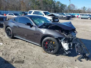 2024 Ford Mustang GT with VIN 1FA6P8CF7R5410899, listed as a IAAI auction lot 41104493 with 9,137 mi miles and . Bid and sale history available at DreamBid. Image 1.