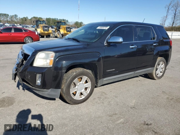 2013 GMC Terrain SLE with VIN 2GKALMEK4D6214553, listed as a Copart auction lot 49608245 with 131,165 mi miles and Salvage Title. Bid and sale history available at carsss.com. Image 1.