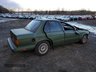 1987 BMW 3 Series 325i with VIN WBAAD2303H2446334, listed as a Copart auction lot 80395713 with 217,676 mi miles and Salvage Title. Bid and sale history available at carsss.com. Image 3.