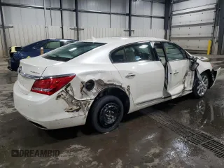 2014 Buick LaCrosse Premium I with VIN 1G4GD5G39EF110304, listed as a Copart auction lot 57483285 with 127,301 mi miles and Salvage title. Bid and sale history available at DreamBid. Image 3.