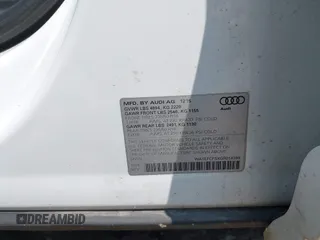 2016 Audi Q3 Premium Plus z VIN WA1EFCFSXGR014289, wystawiony jako IAAI lot #42440711 z przebiegiem 120 765 mil mil oraz . Historia ofert i sprzedaży dostępna na DreamBid. Obrazek 9.