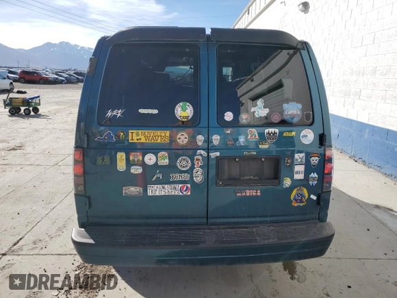 1996 Chevrolet Astro Cargo YF7 with VIN 1GBDM19W5TB103446, listed as a Copart auction lot 50072735 with 96,833 mi miles and Salvage Title. Bid and sale history available at DreamBid. Image 6.