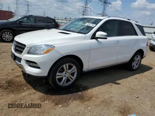 2014 Mercedes-Benz M 350 with VIN 4JGDA5JB2EA295787, listed as a Copart auction lot 58565795 with 193,576 mi miles and Salvage title. Bid and sale history available at DreamBid. Image 1.