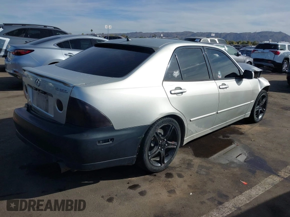 2003 Lexus IS 300/350 with VIN JTHBD192130080676, listed as a IAAI auction lot 41411701 with 332,862 mi miles and . Bid and sale history available at DreamBid. Image 4.