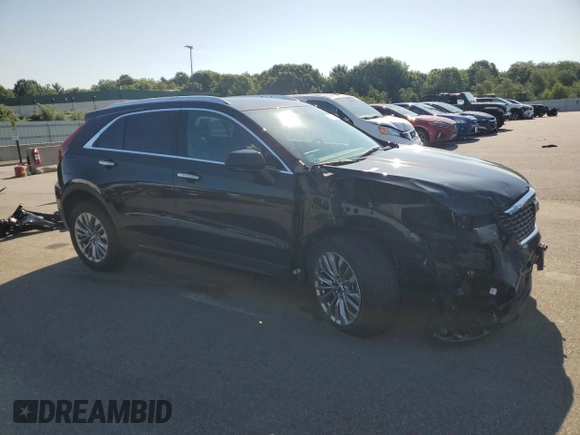 2024 Cadillac XT4 AWD Premium Luxury with VIN 1GYFZDR42RF184469, listed as a Copart auction lot 62837405 with 24,426 mi miles and Clean title. Bid and sale history available at DreamBid. Image 4.