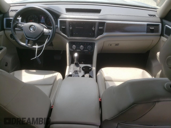 2018 Volkswagen Atlas SE with VIN 1V2LR2CA9JC587607, listed as a Copart auction lot 54824925 with 89,318 mi miles and Salvage title. Bid and sale history available at DreamBid. Image 8.