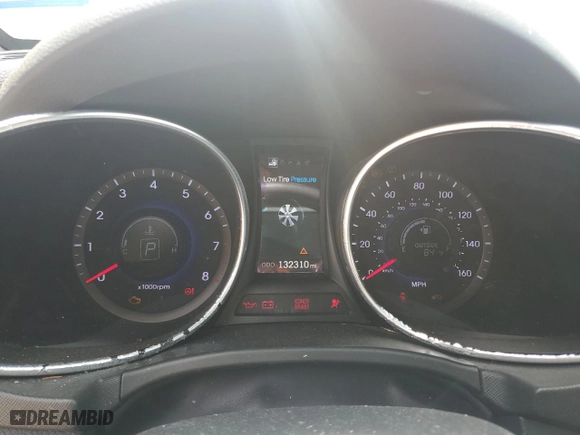 2013 Hyundai Santa Fe Limited with VIN KM8SR4HF0DU031600, listed as a Copart auction lot 52591235 with 132,310 mi miles and Clean Title. Bid and sale history available at carsss.com. Image 9.