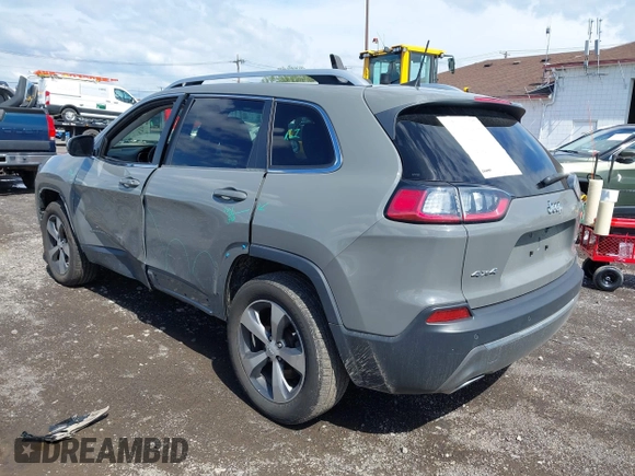 2019 Jeep Cherokee Limited with VIN 1C4PJMDX4KD451079, listed as a IAAI auction lot 42173419 with 71,980 mi miles and . Bid and sale history available at DreamBid. Image 3.