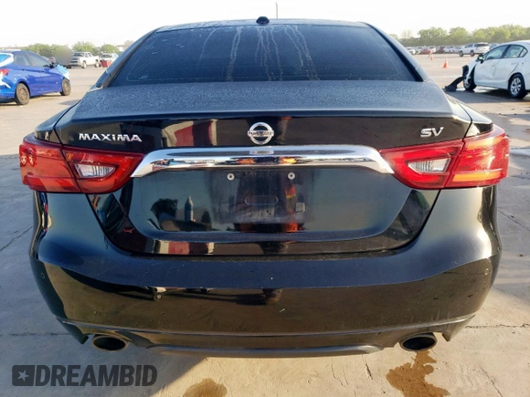 2016 Nissan Maxima SV with VIN 1N4AA6AP4GC906408, listed as a Copart auction lot 52618285 with 122,445 mi miles and Salvage Title. Bid and sale history available at DreamBid. Image 6.