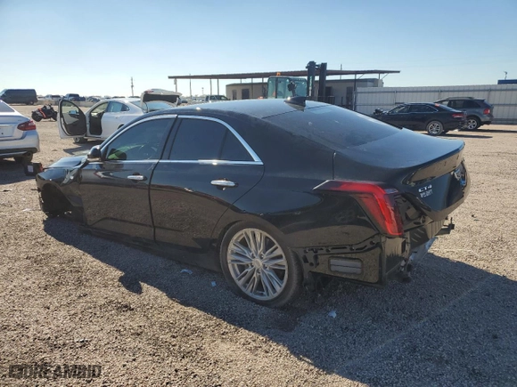 2023 Cadillac CT4 Premium Luxury with VIN 1G6DB5RKXP0109494, listed as a Copart auction lot 87768835 with 25,491 mi miles and Clean Title. Bid and sale history available at carsss.com. Image 2.