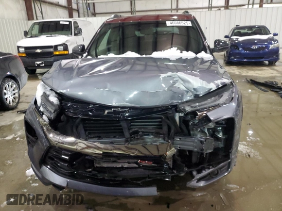 2022 Chevrolet TrailBlazer RS with VIN KL79MUSLXNB107673, listed as a Copart auction lot 46086525 with 10,357 mi miles and Salvage Title. Bid and sale history available at DreamBid. Image 5.