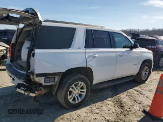 2016 Chevrolet Tahoe LS with VIN 1GNSCAKCXGR458090, listed as a Copart auction lot 86504394 with 166,558 mi miles and Salvage title. Bid and sale history available at DreamBid. Image 3.