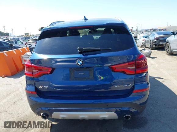 2020 BMW X3 sDrive30i with VIN 5UXTY3C05L9D42497, listed as a IAAI auction lot 42131413 with 41,538 mi miles and . Bid and sale history available at DreamBid. Image 16.
