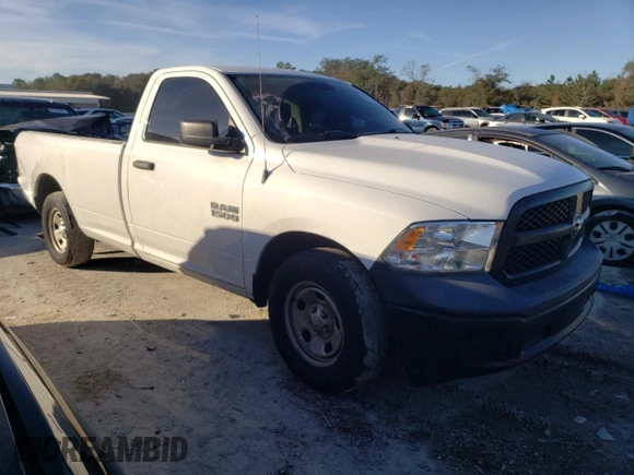 2017 Ram 1500 Tradesman with VIN 3C6JR6DG7HG648910, listed as a Copart auction lot 87169654 with 69,034 mi miles and Salvage title. Bid and sale history available at DreamBid. Image 4.