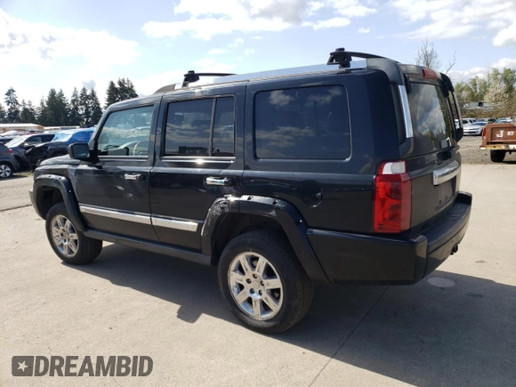 2008 Jeep Commander Overland with VIN 1J8HG68228C152923, listed as a Copart auction lot 51851365 with 182,674 mi miles and Salvage title. Bid and sale history available at DreamBid. Image 2.