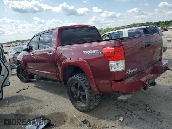 2010 Toyota Tundra Limited z VIN 5TFHW5F1XAX123781, wystawiony jako Copart lot #56399345 z przebiegiem 143 445 mil mil oraz Szkoda całkowita • Salvage title. Historia ofert i sprzedaży dostępna na DreamBid. Obrazek 2.