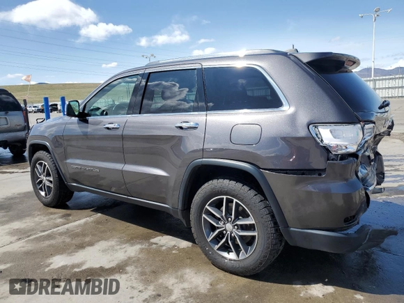 2018 Jeep Grand Cherokee Limited with VIN 1C4RJFBG0JC446568, listed as a Copart auction lot 51308875 with 62,468 mi miles and Salvage Title. Bid and sale history available at DreamBid. Image 2.