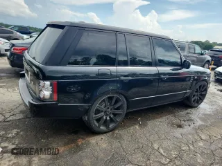 2011 Land Rover Range Rover HSE Lux with VIN SALMF1D46BA341623, listed as a Copart auction lot 60072265 with 121,222 mi miles and Clean title. Bid and sale history available at DreamBid. Image 3.