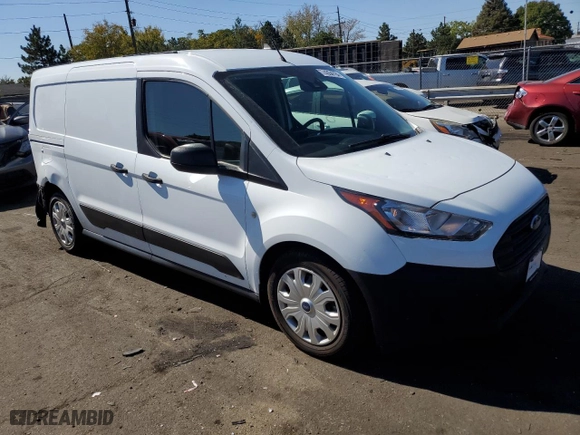 2021 Ford Transit Connect Van XL with VIN NM0LS7E74M1498335, listed as a Copart auction lot 74354784 with 54,362 mi miles and Salvage Title. Bid and sale history available at carsss.com. Image 4.