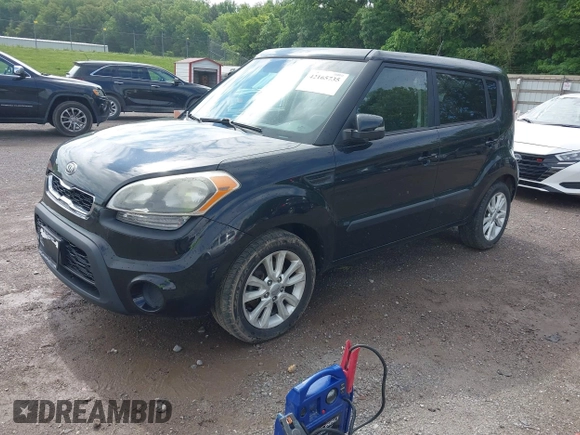 2012 Kia Soul + with VIN KNDJT2A66C7743297, listed as a IAAI auction lot 42165735 with 137,012 mi miles and . Bid and sale history available at DreamBid. Image 2.